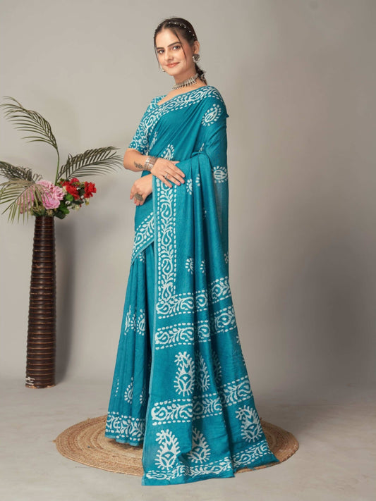 Chanderi Cotton Saree