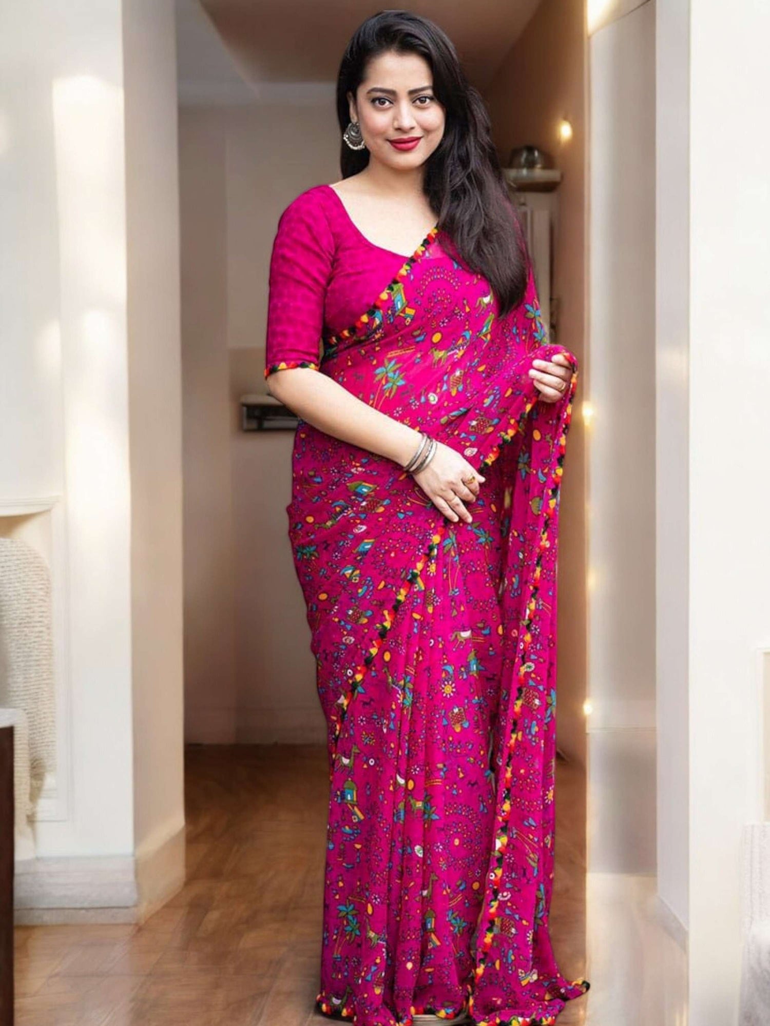 Chiffon Saree