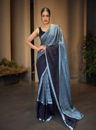 Black Ready to Wear Saree