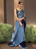 Black Ready to Wear Saree