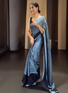 Black Ready to Wear Saree