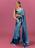 Blue Ready to Wear Saree
