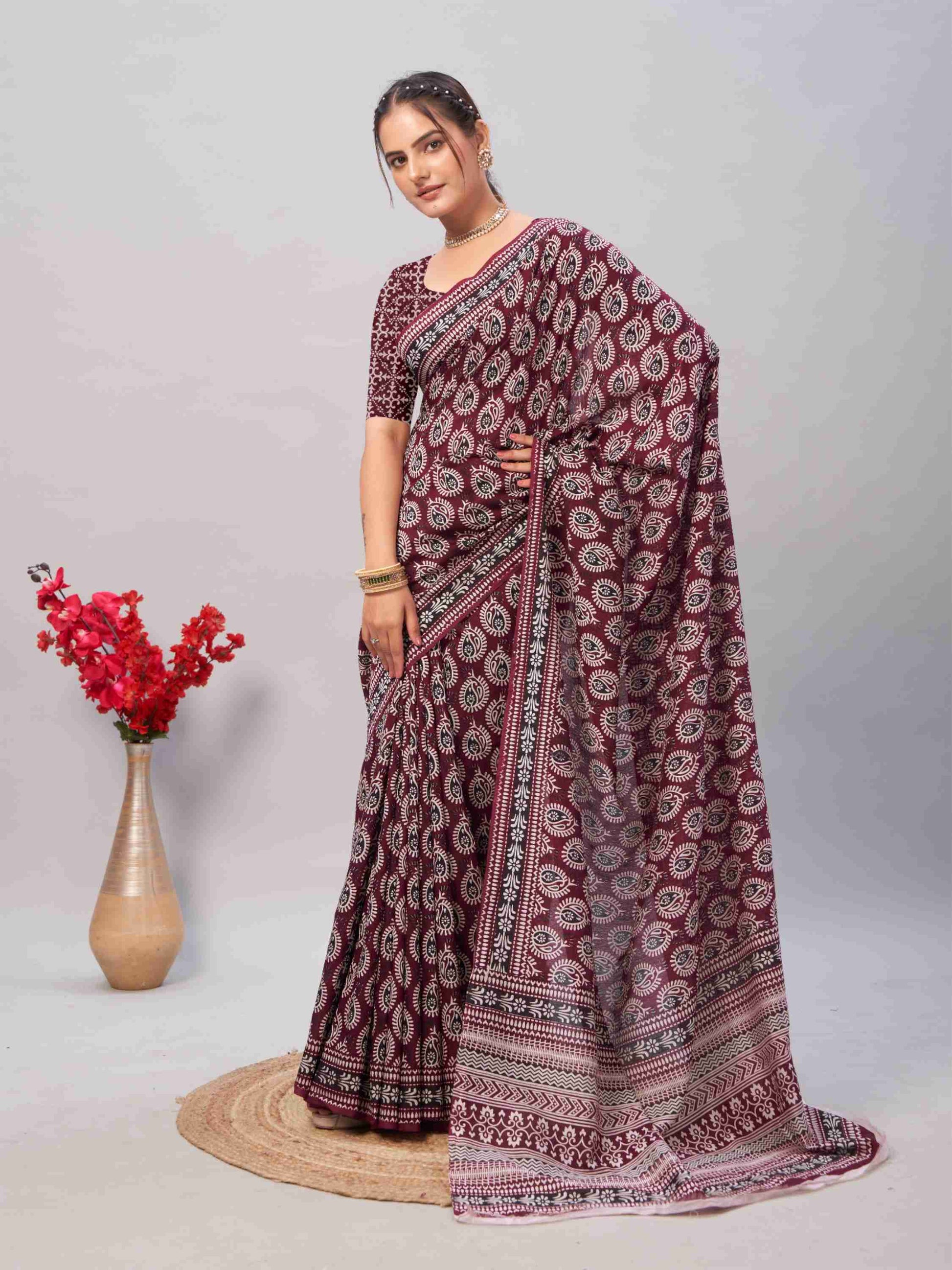 Buy Online Cotton Saree
