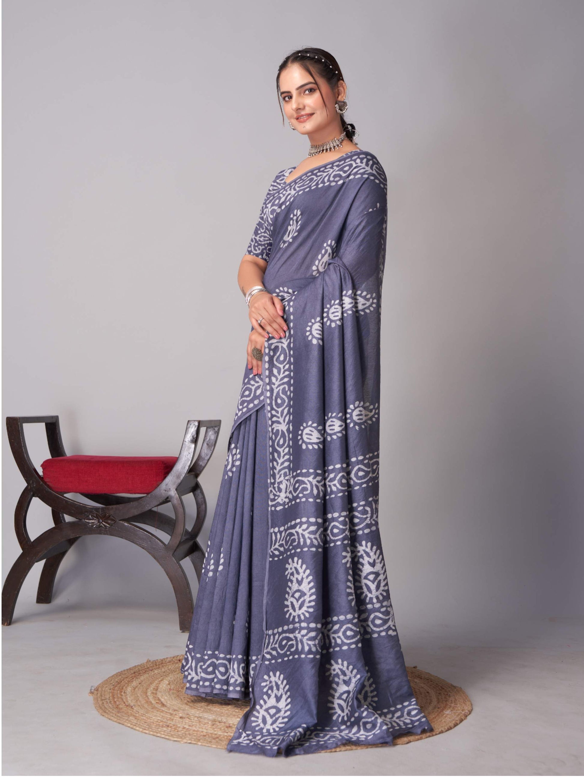 Chanderi Cotton Saree