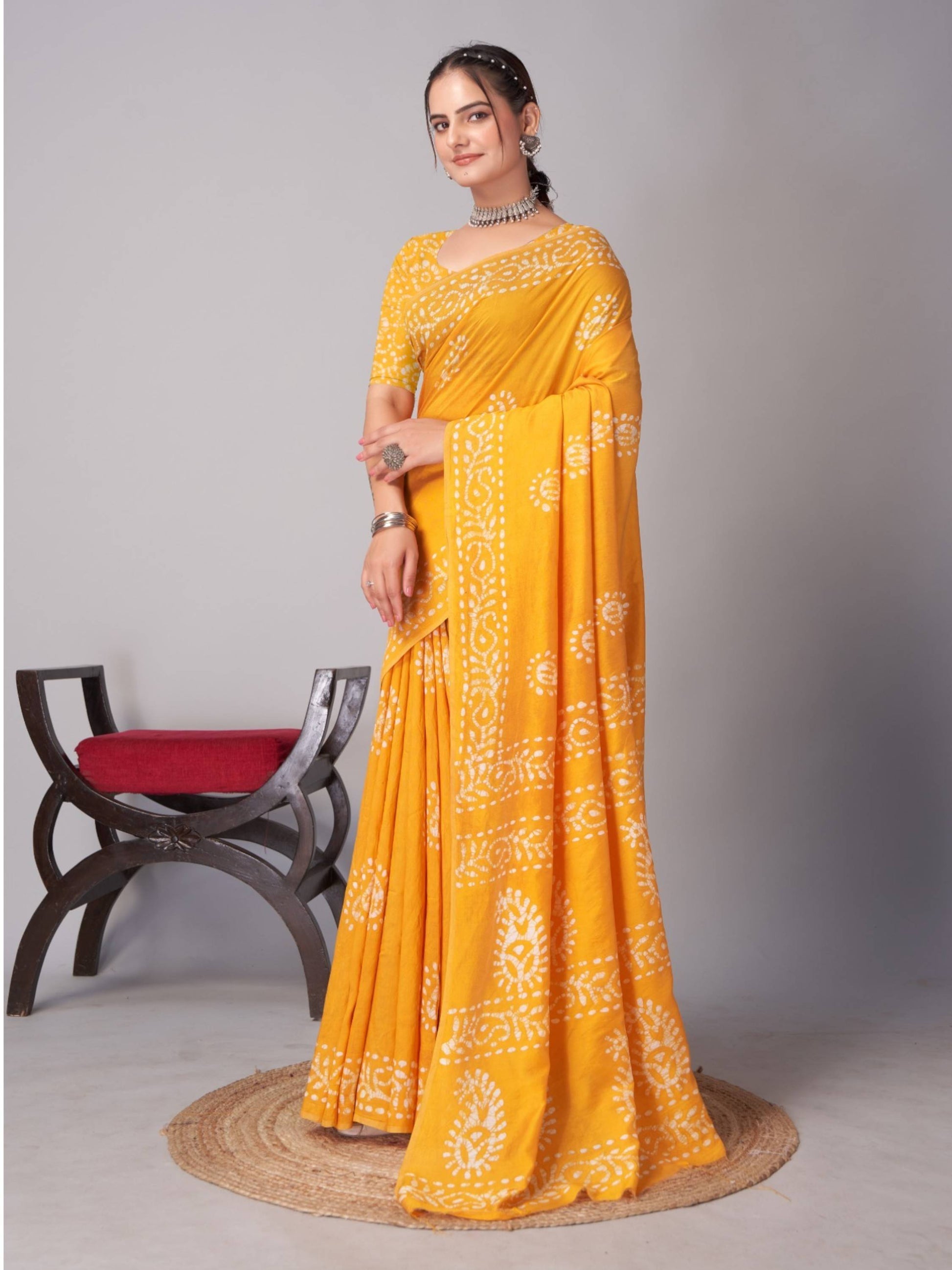 Chanderi Cotton Saree