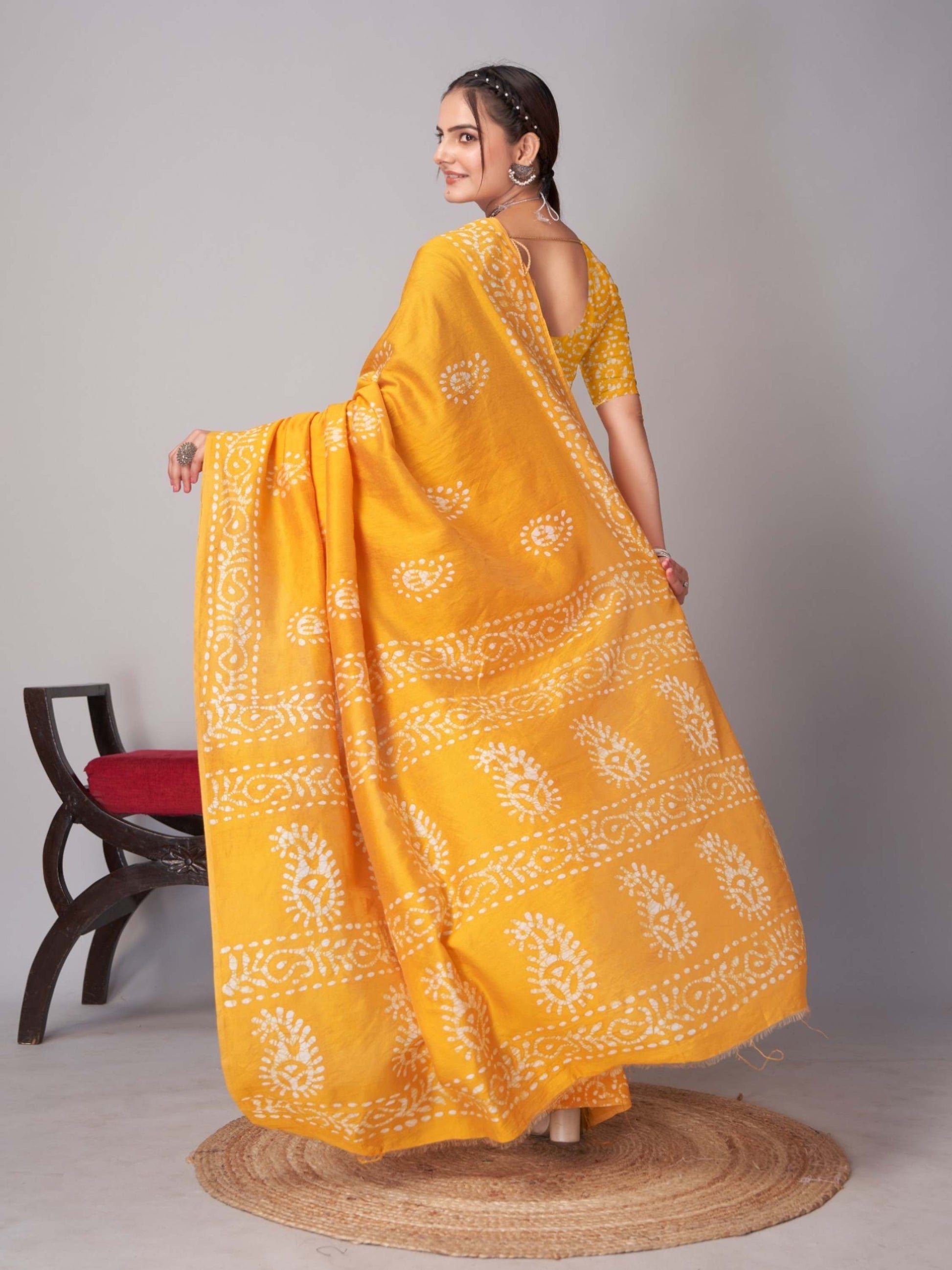 Chanderi Cotton Saree