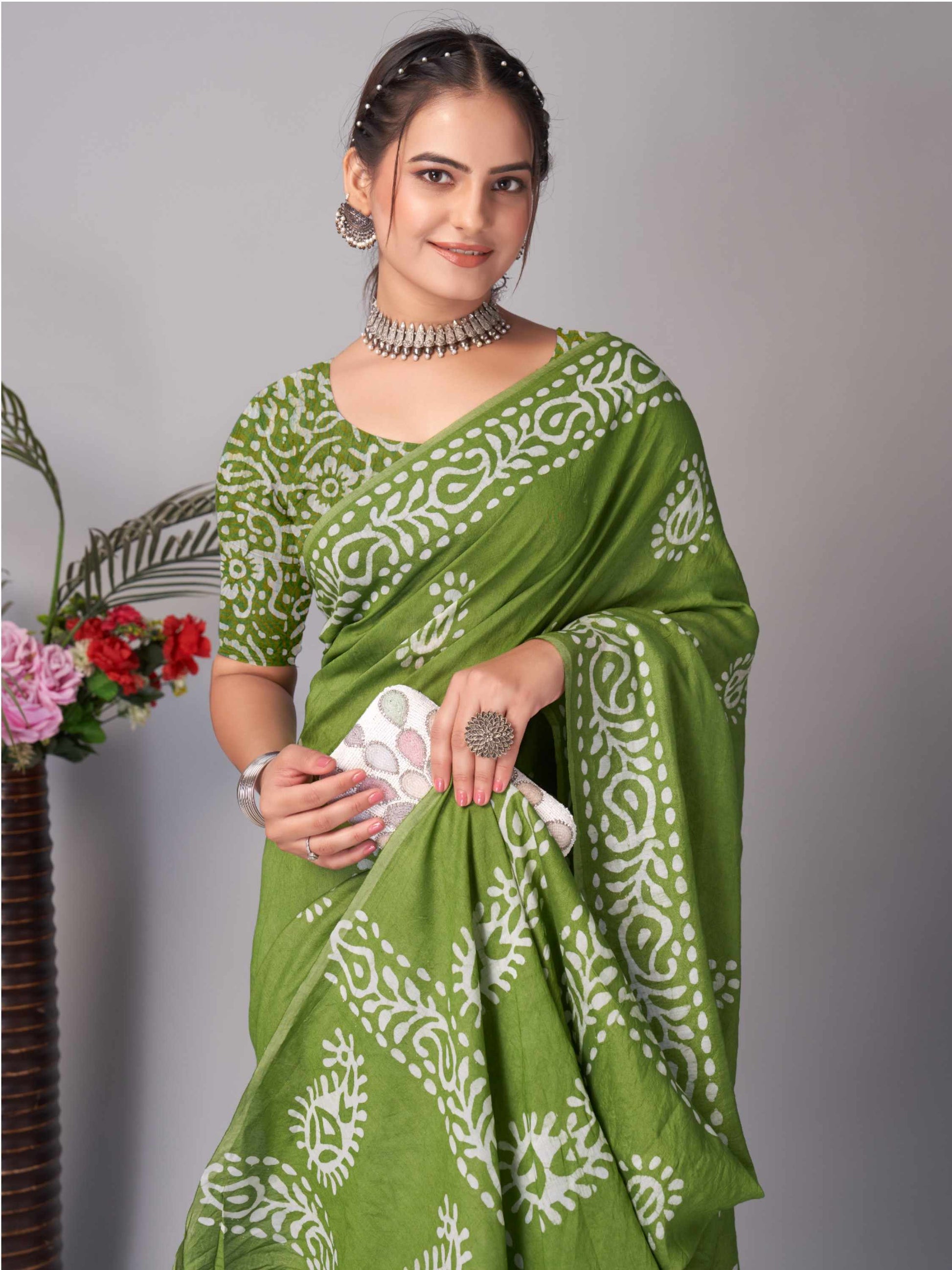Chanderi Cotton Saree