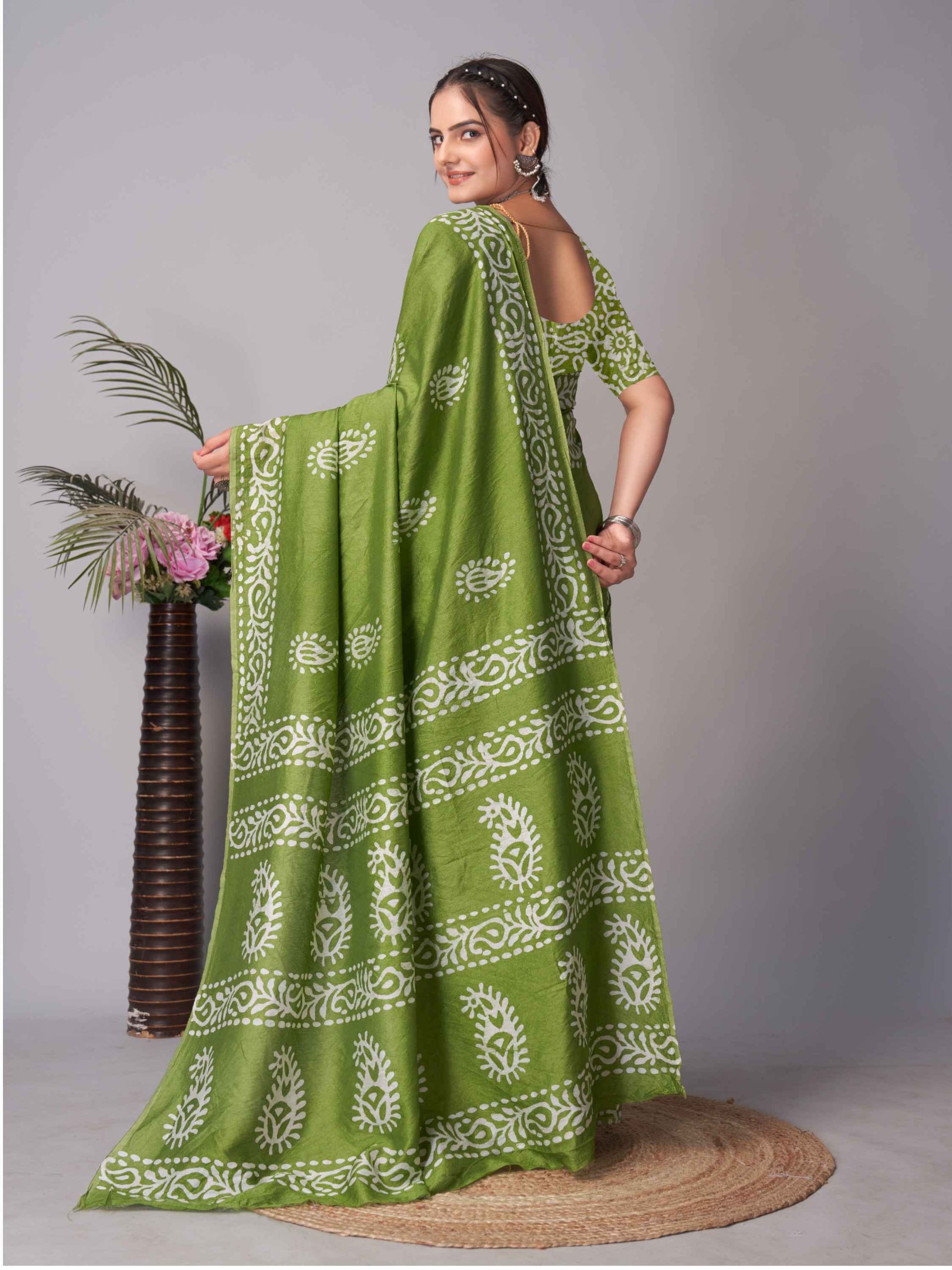 Chanderi Cotton Saree
