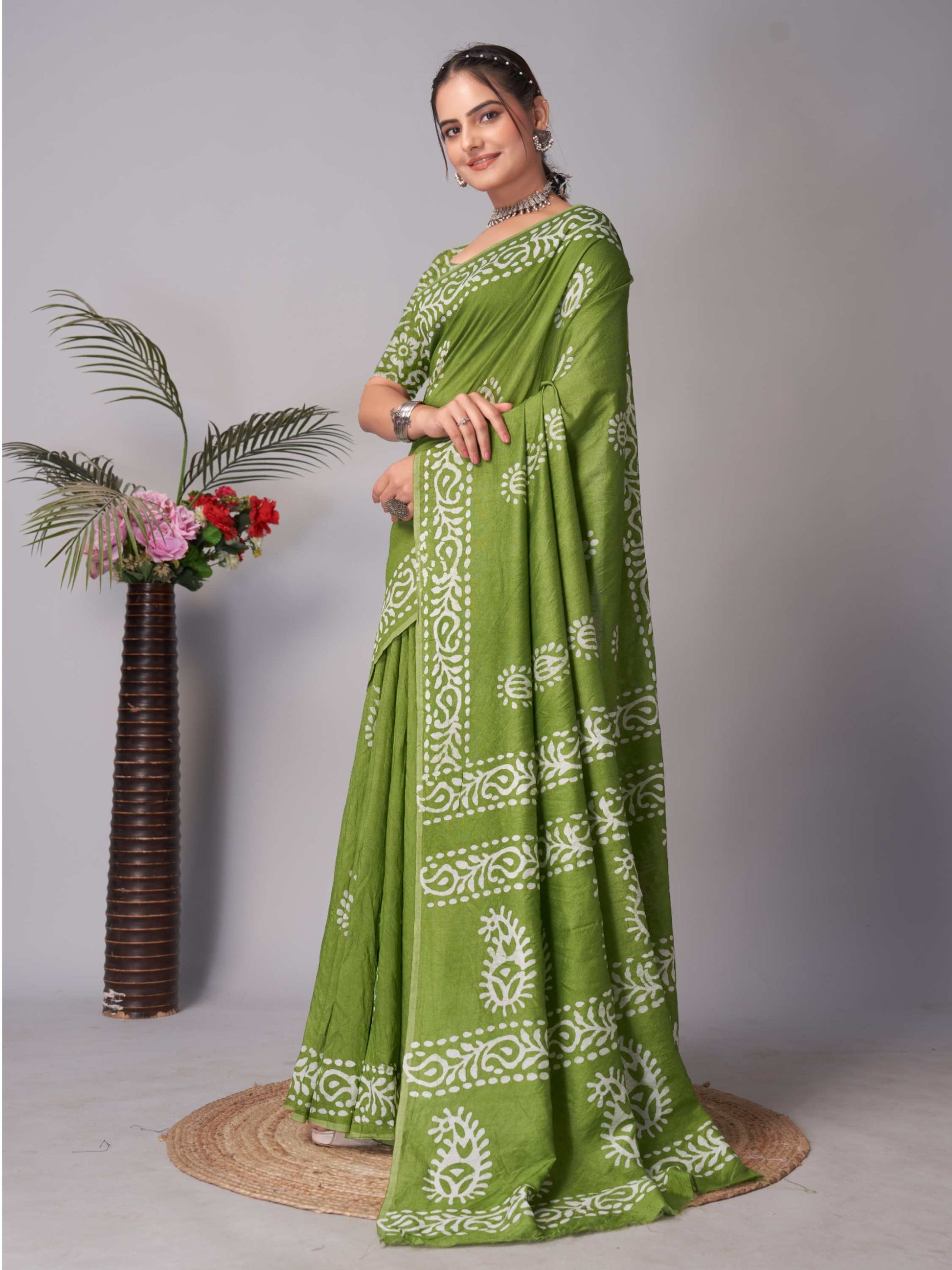 Chanderi Cotton Saree