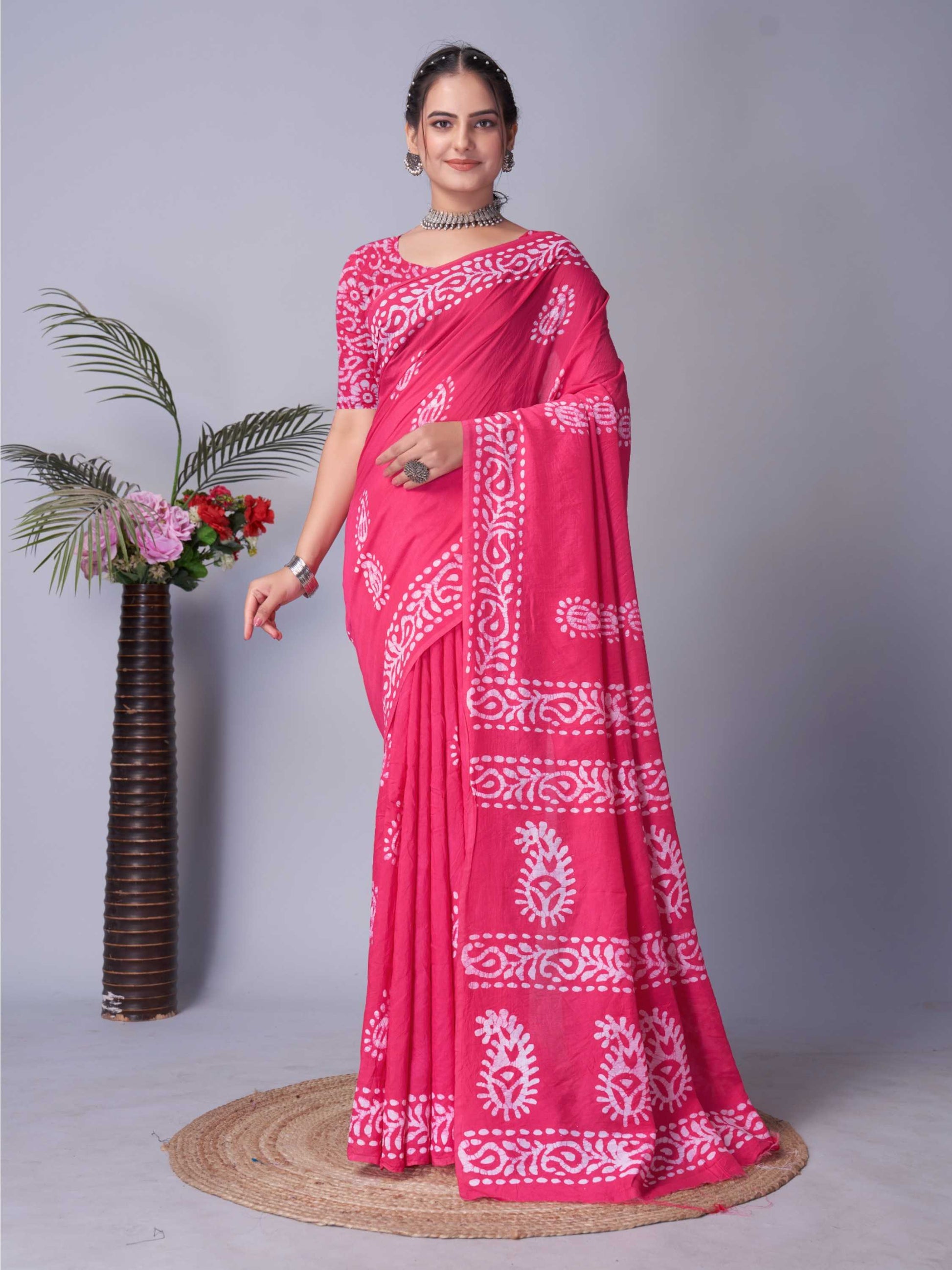 Chanderi Cotton Saree