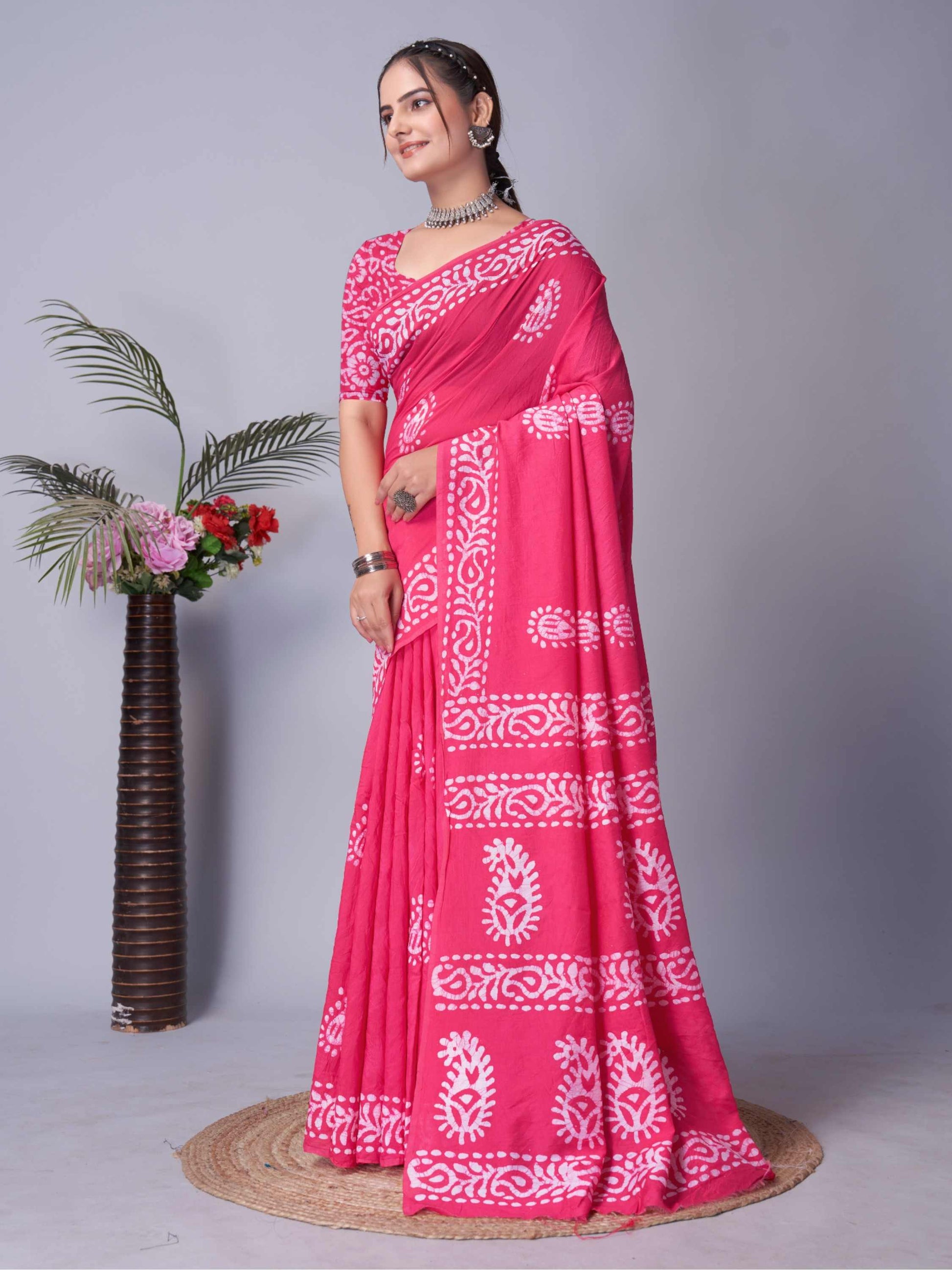 Chanderi Cotton Saree
