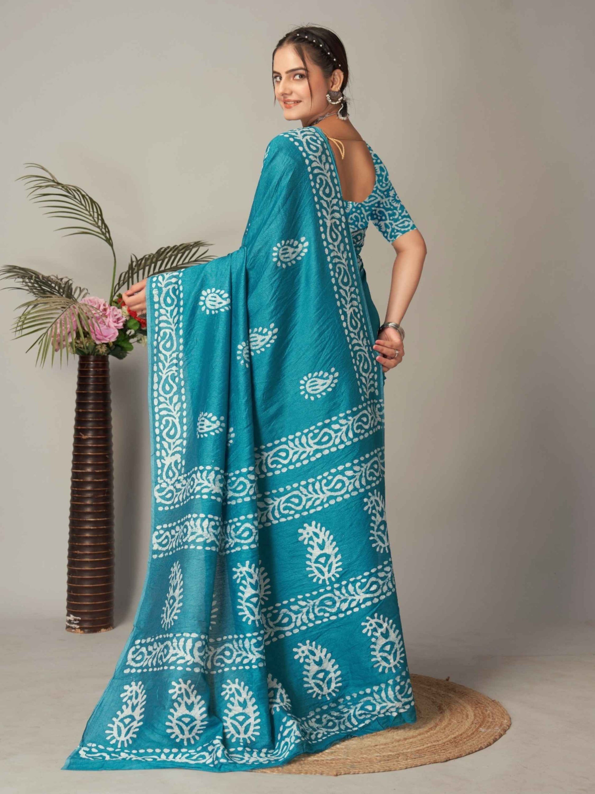 Chanderi Cotton Saree
