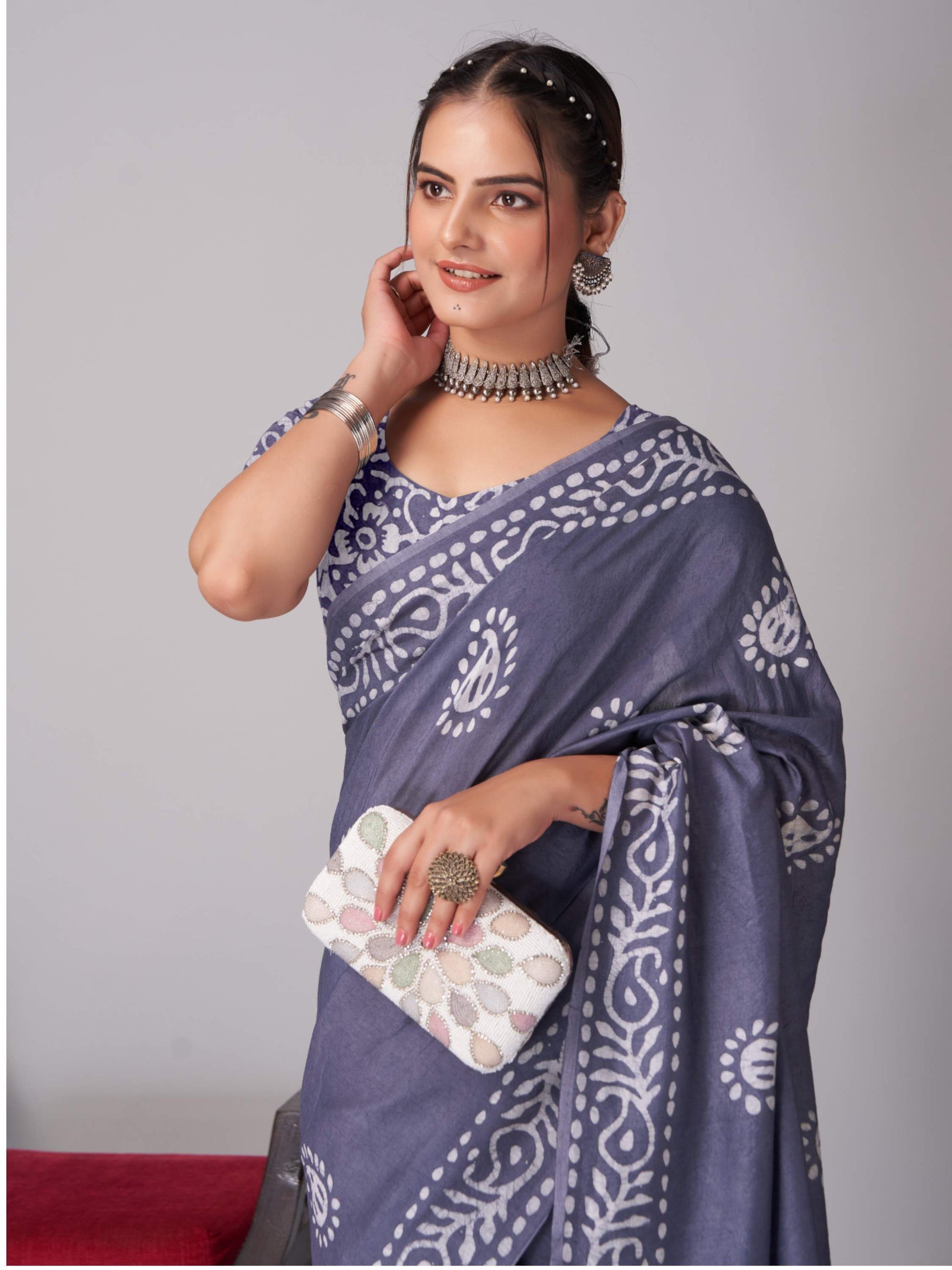 Chanderi Cotton Saree
