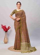 Cotton Saree Green