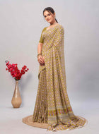 Cotton Saree Mehandi