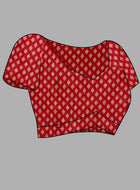 Cotton Saree Red