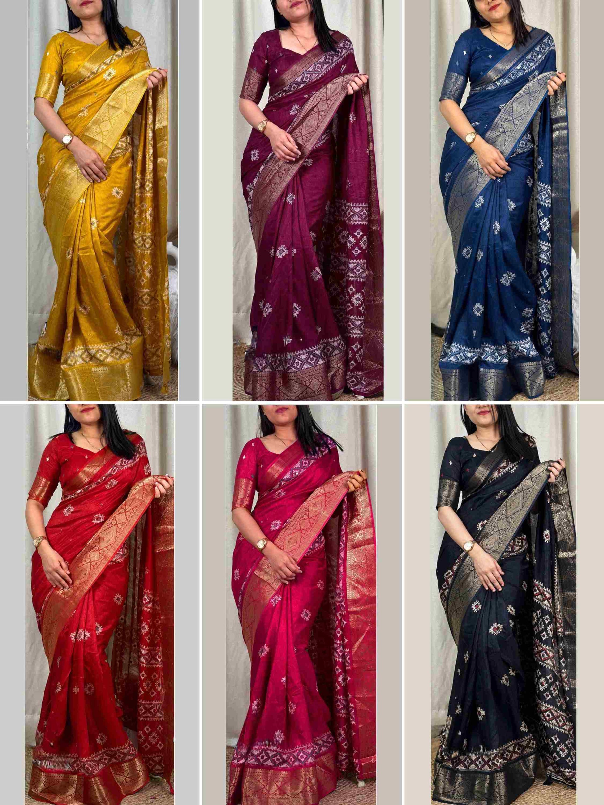Cotton Silk Saree