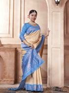 Cream_Kanjivaram_Silk_Saree