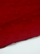 Handkerchief Sleeve Wrap Mini Dress
