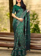 Dola Silk Saree Green