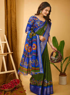 Dola Silk Saree Green