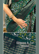 Dola Silk Saree Green
