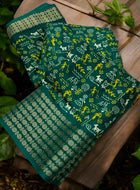 Dola Silk Saree Green