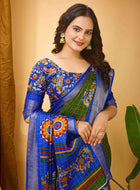 Dola Silk Saree Green
