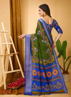 Dola Silk Saree Green