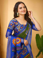 Dola Silk Saree Green