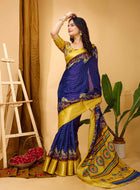 Dola Silk Saree Purple