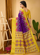 Dola Silk Saree Purple