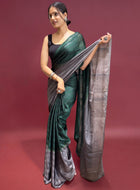 Green Ready-to-Wear Saree