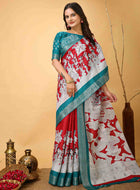 Handloom Cotton Saree Maroon
