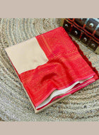 Kanchipuram Silk Saree Off White