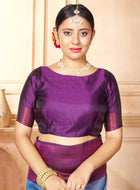 Kanchipuram Silk Saree Sky Blue