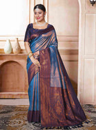 Kanjivaram Saree Blue