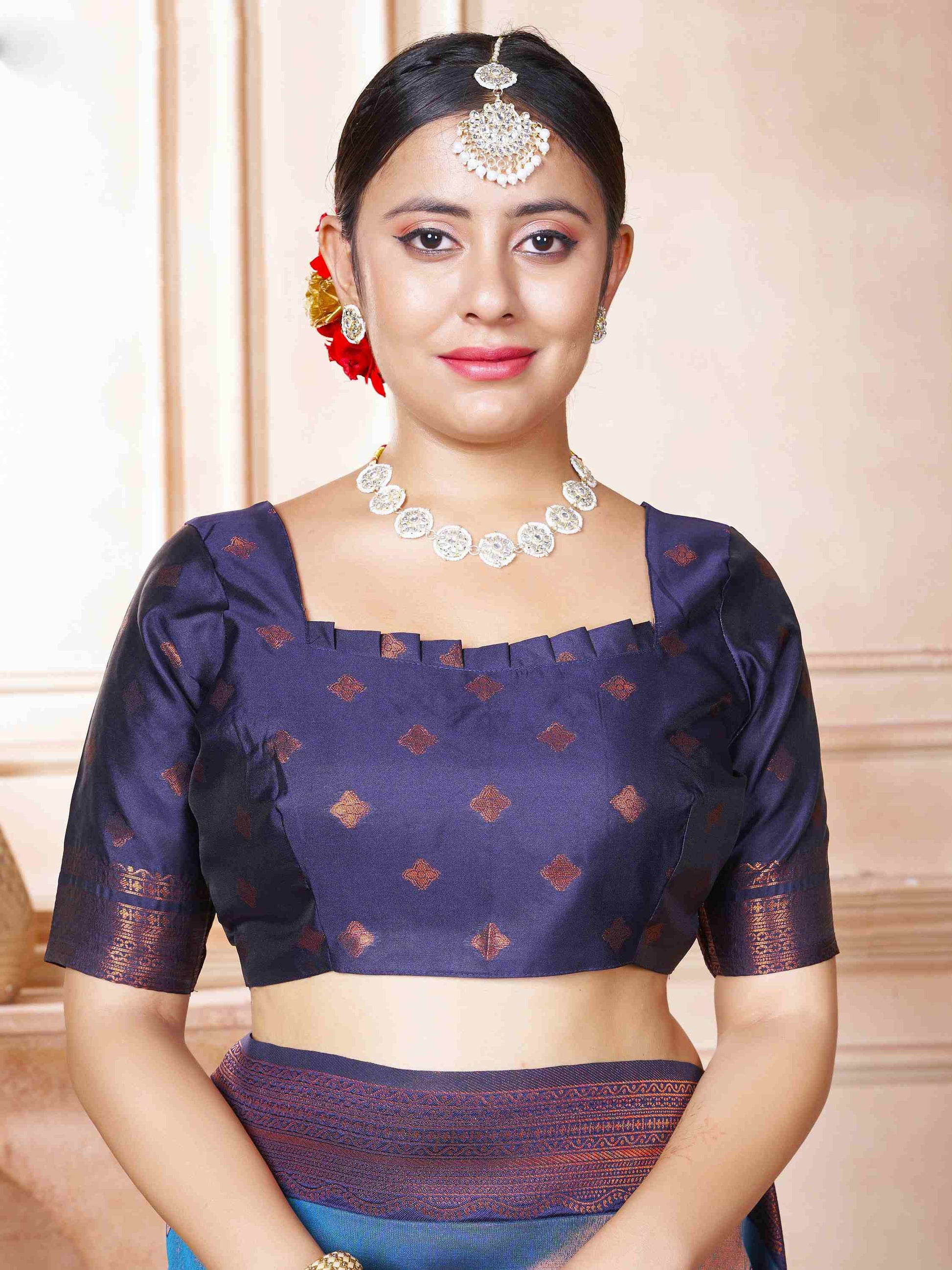 Kanjivaram Saree Blue
