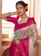 Kanjivaram Saree Cream