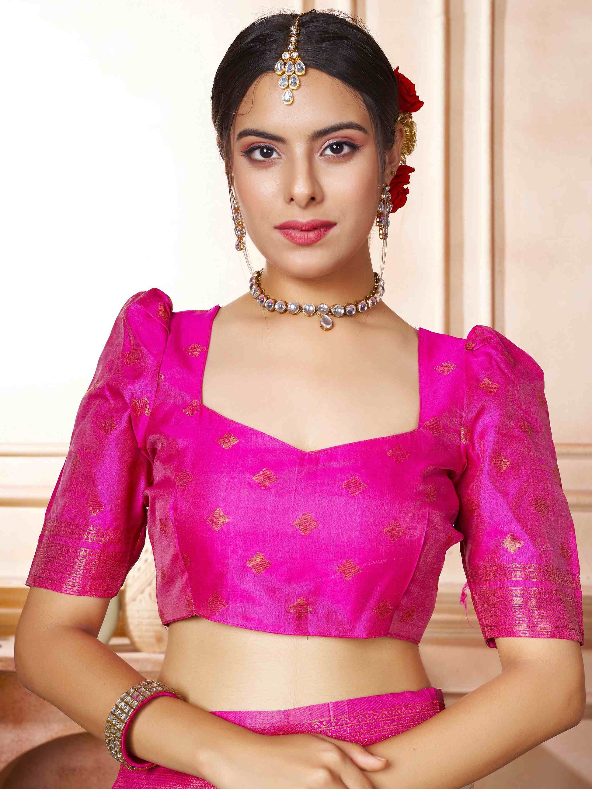 Kanjivaram Saree Cream