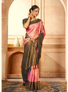 Kanjivaram Saree Pink