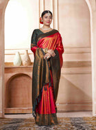 Kanjivaram Saree Red