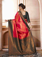 Kanjivaram Saree Red