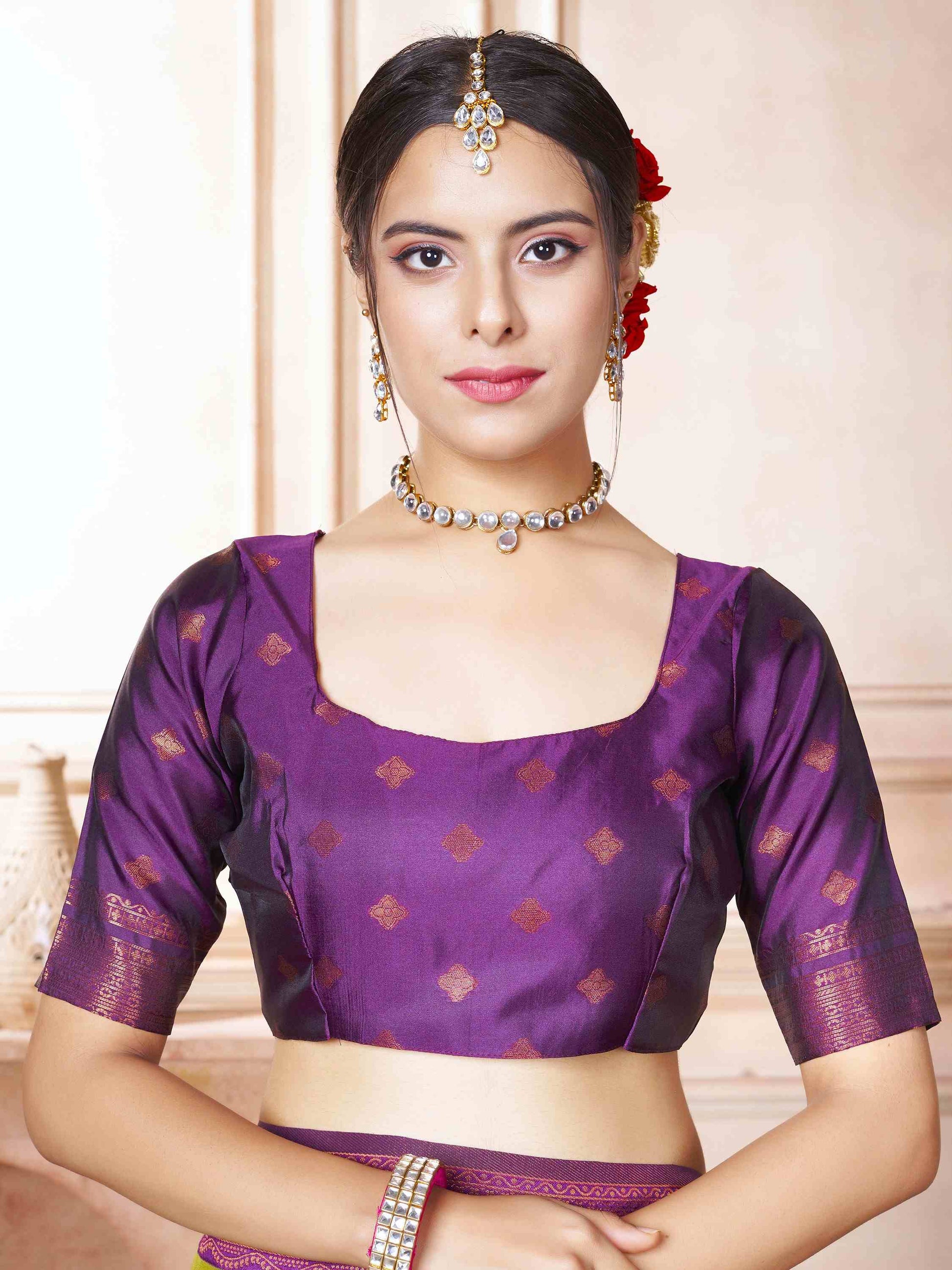 Kanjivaram Saree Yellow