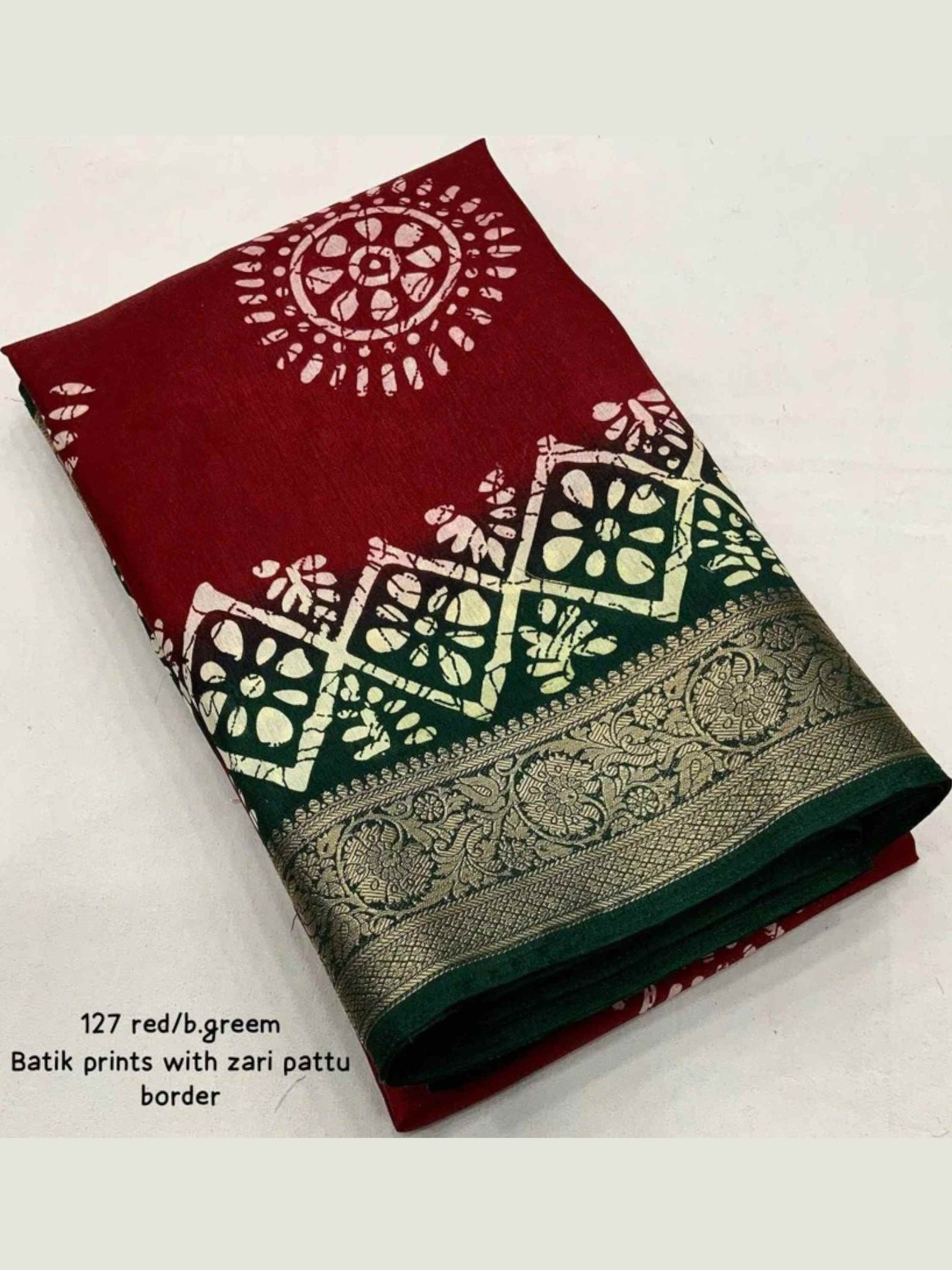Maroon Dola Silk Cotton Saree