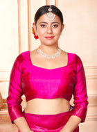 Mauve Kanchipuram Silk Saree