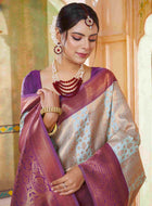 Mint Green Kanjivaram Silk Saree