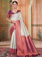 Mint Green Kanjivaram Silk Saree