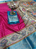 Pink Dola Silk Cotton Saree