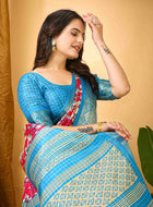 Pink Dola Silk Cotton Saree